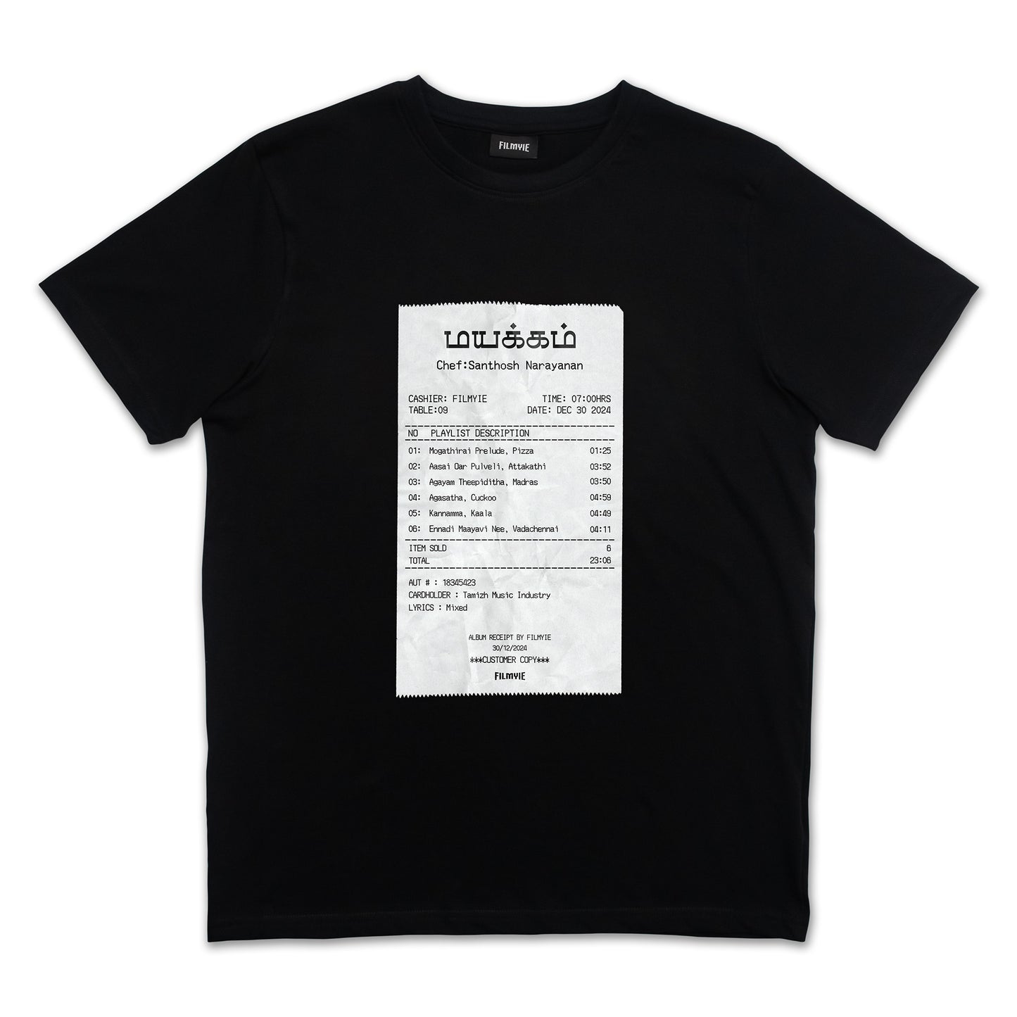 SaNa's Album Receipt - Tee